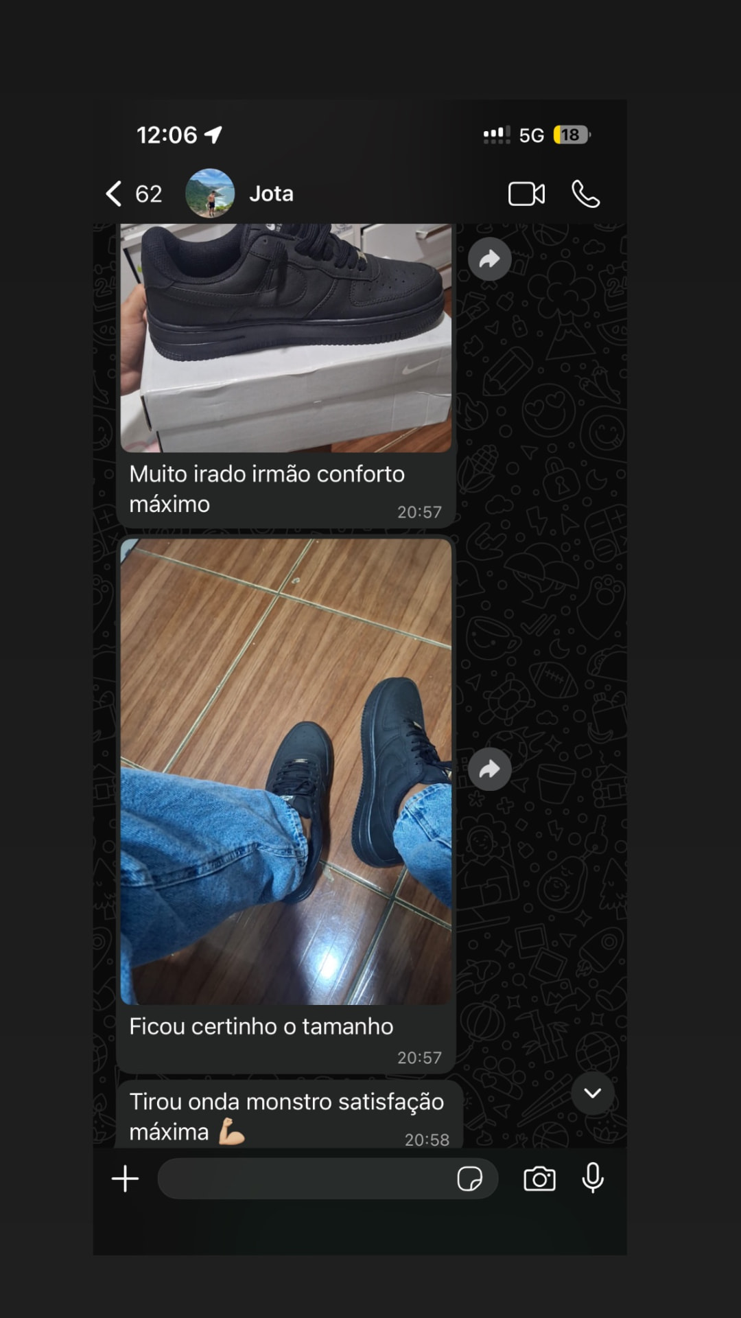 Feedback de cliente 6 da Abelha Imports